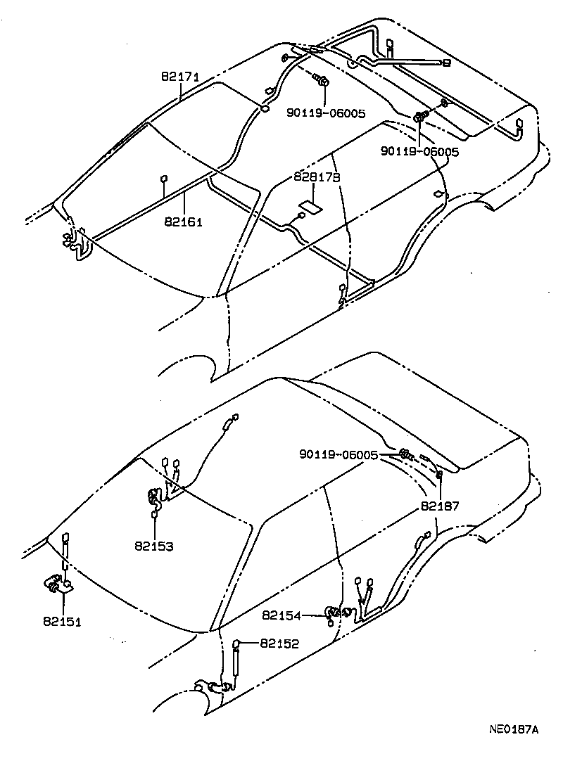 82121-1E331 WIRE, ENGINE product image