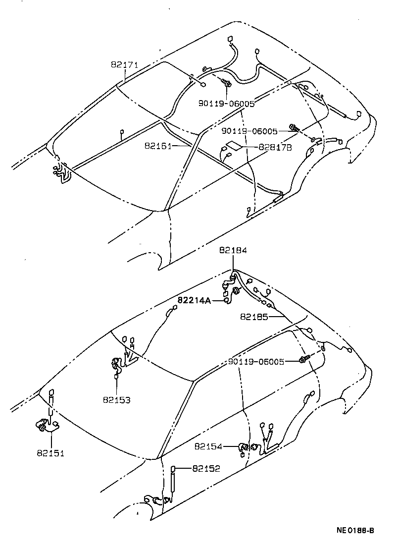 82121-1H040 WIRE, ENGINE product image
