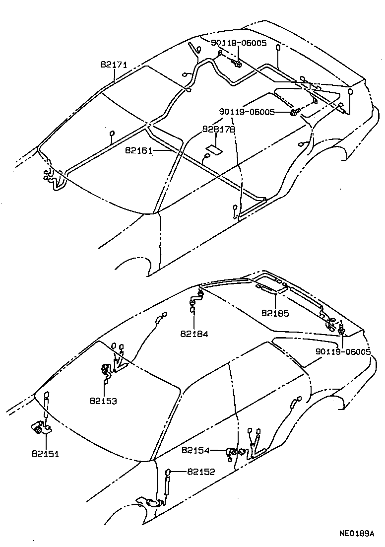 82121-1E331 WIRE, ENGINE product image