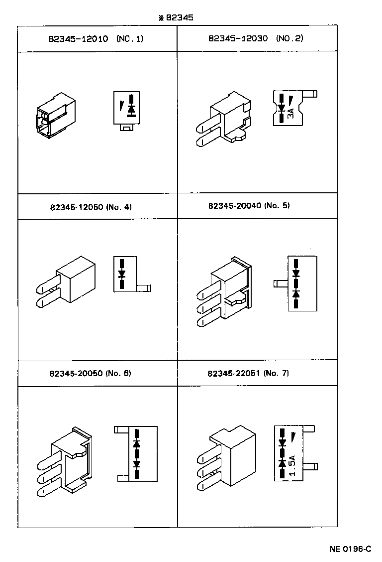 82131-1E280 WIRE, COWL product image