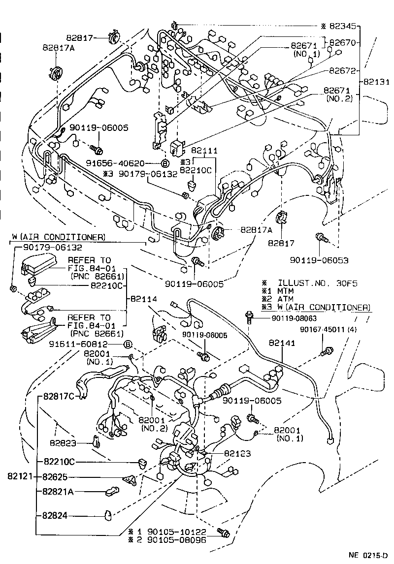 82121-1A641 WIRE, ENGINE product image
