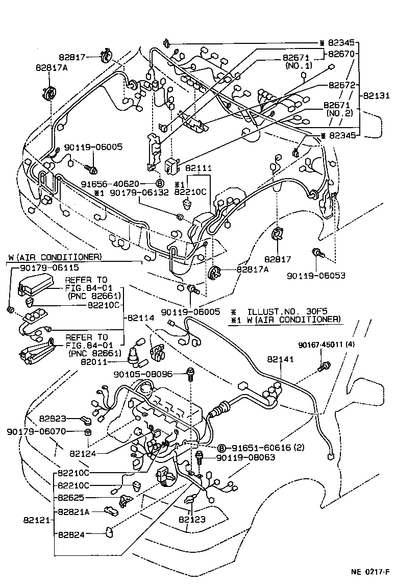 82121-1A641 WIRE, ENGINE product image