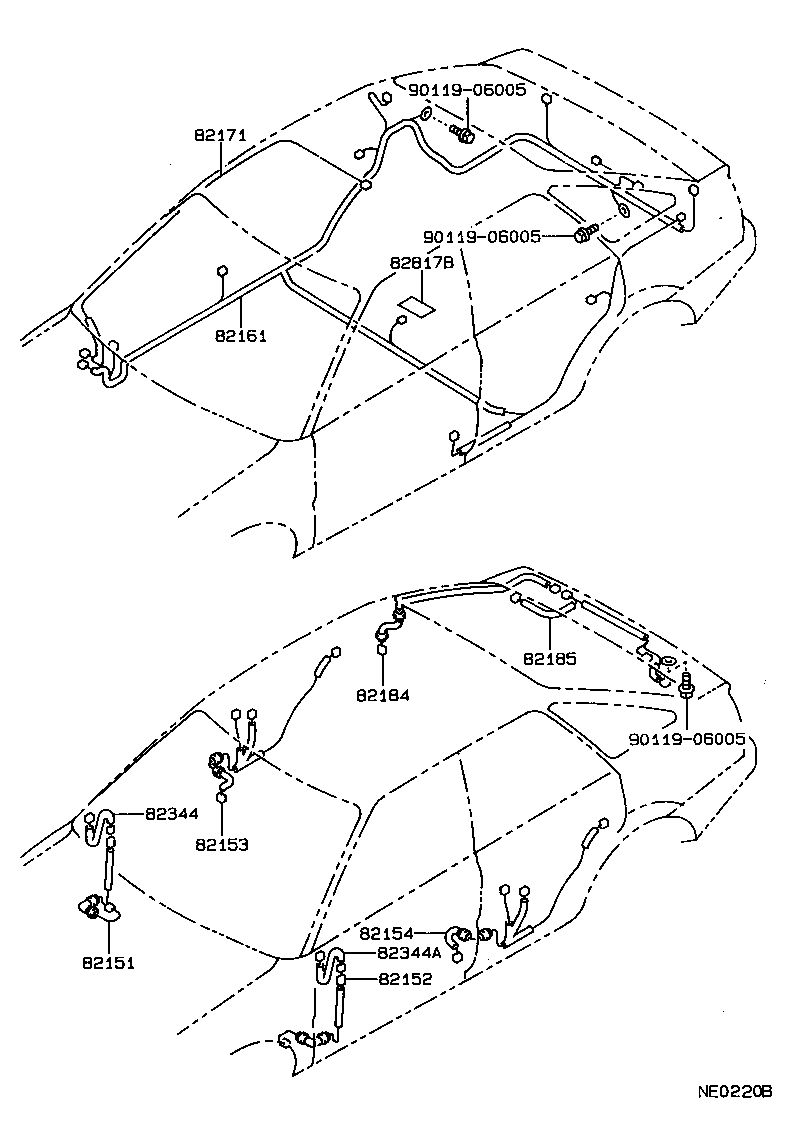 82121-1A321 WIRE, ENGINE product image