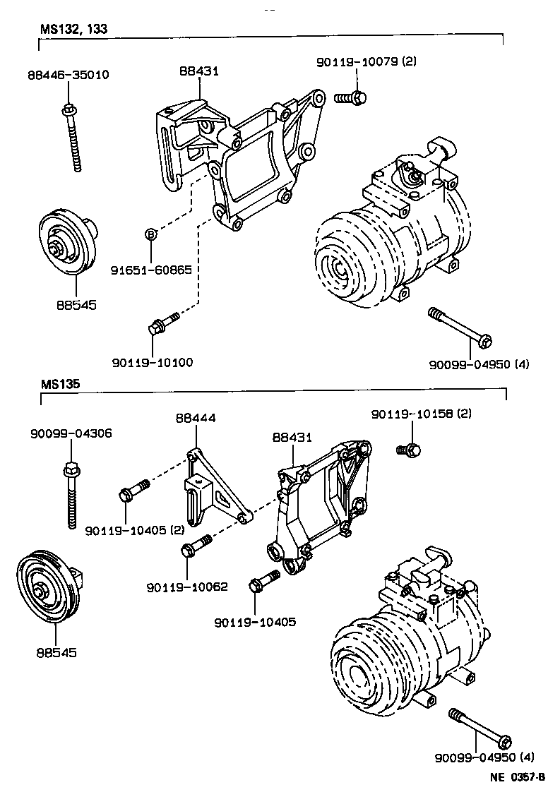88320-30440 COMPRESSOR ASSY, COOLER product image