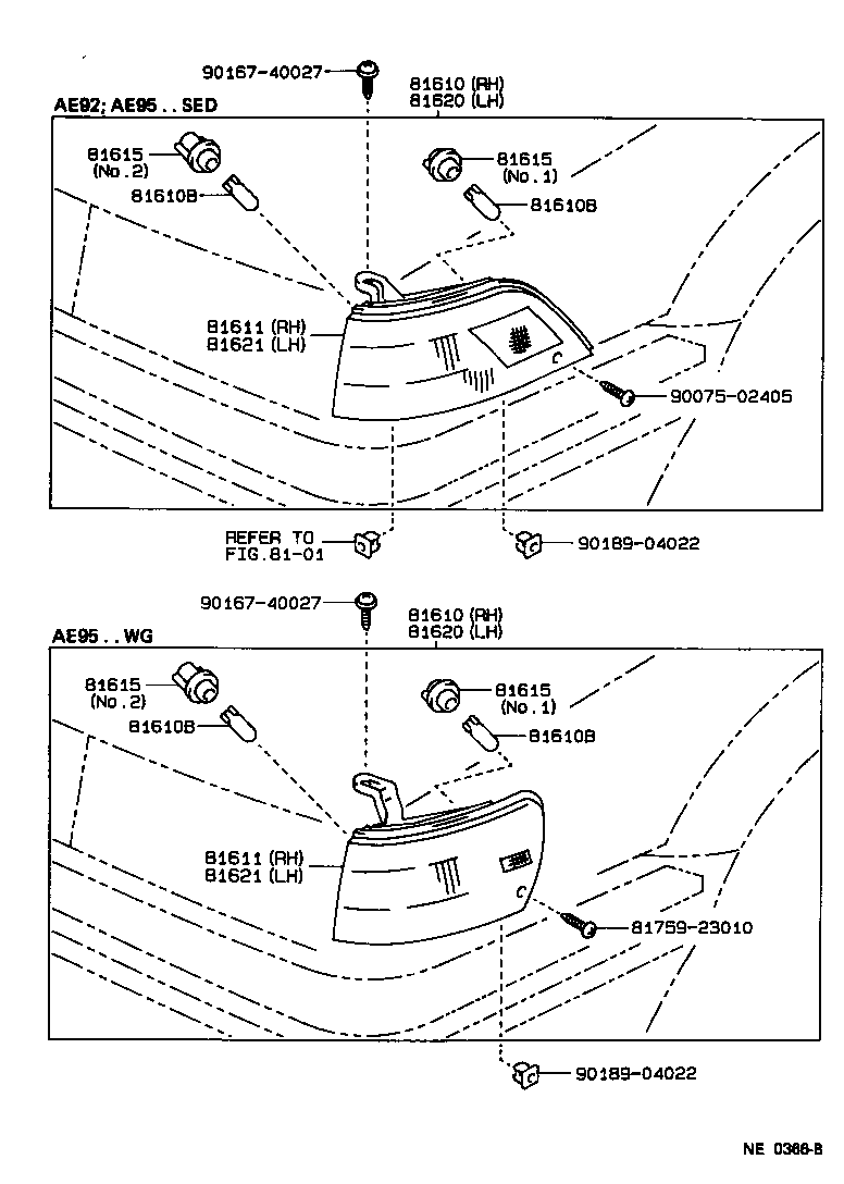 Toyota 81610-12440 LAMP ASSY, PARKING & CLEARANCE, RH