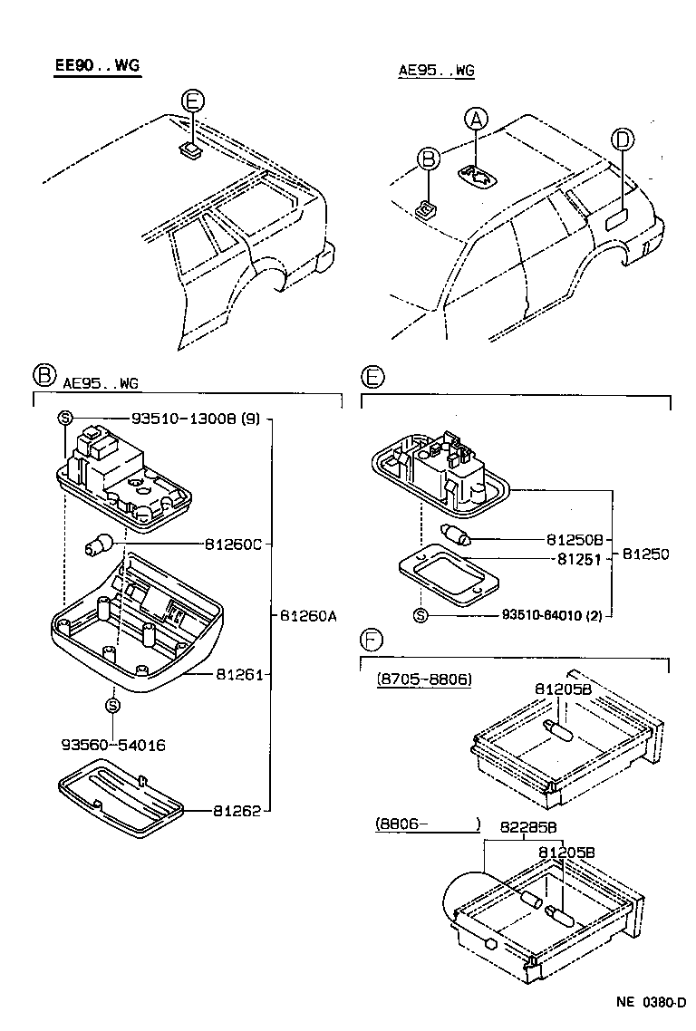 81240-12030-26 LAMP ASSY, ROOM, NO.1 product image
