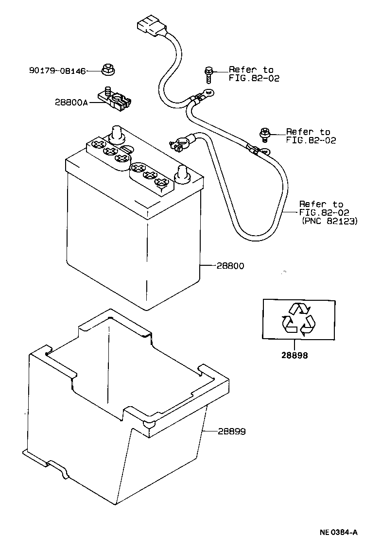 28800-64180 BATTERY product image