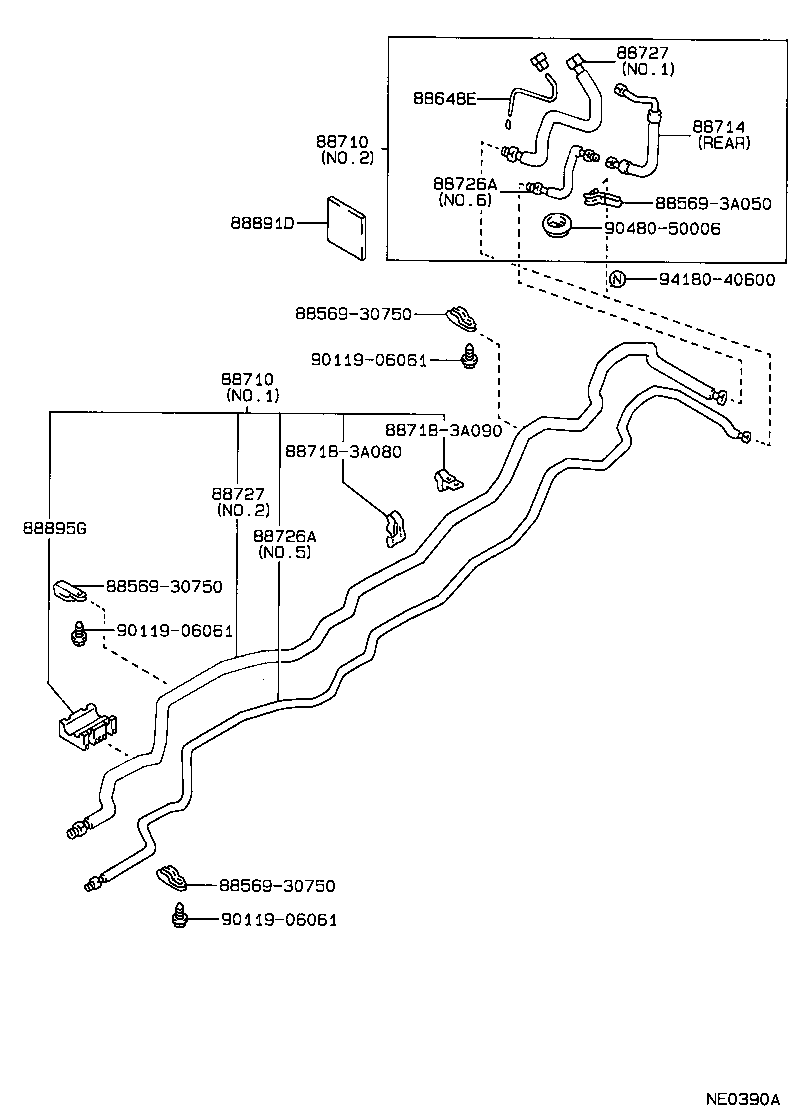 88470-30490 RECEIVER & DRYER ASSY, COOLER product image