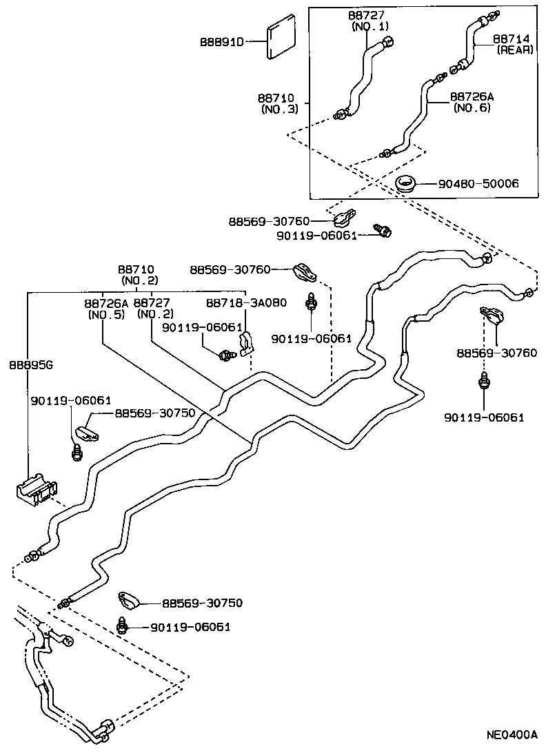 88470-30490 RECEIVER & DRYER ASSY, COOLER product image