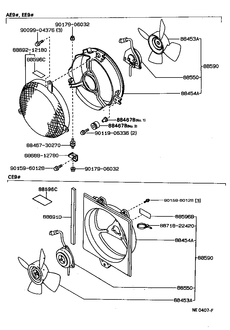 88717-12440 PIPE, COOLER REFRIGERANT SUCTION, B product image