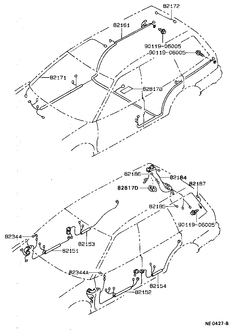 82121-1A321 WIRE, ENGINE product image