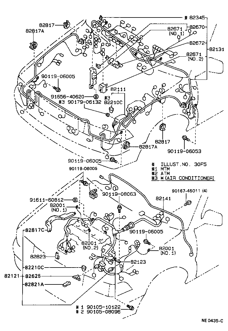 82121-1A321 WIRE, ENGINE product image