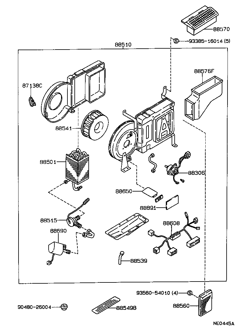 88515-30340 VALVE, COOLER EXPANSION product image