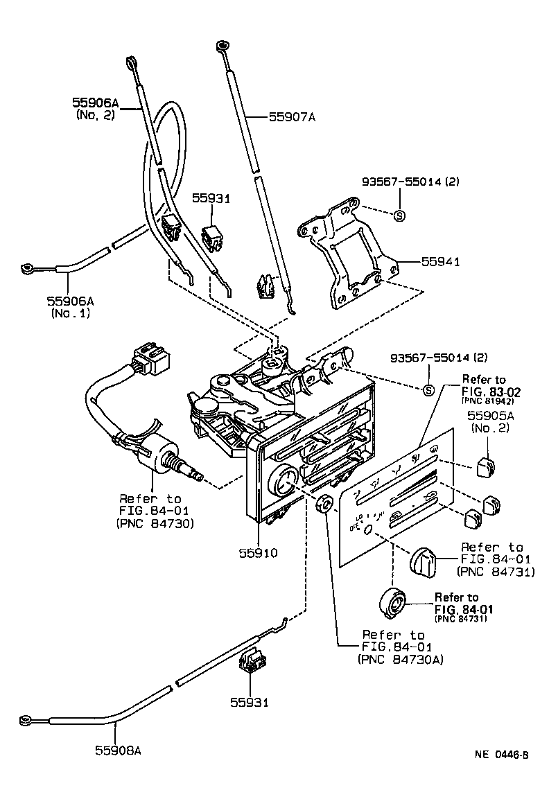 55086-30100 DUCT SUB-ASSY, HEATER TO REGISTER, NO.3 product image