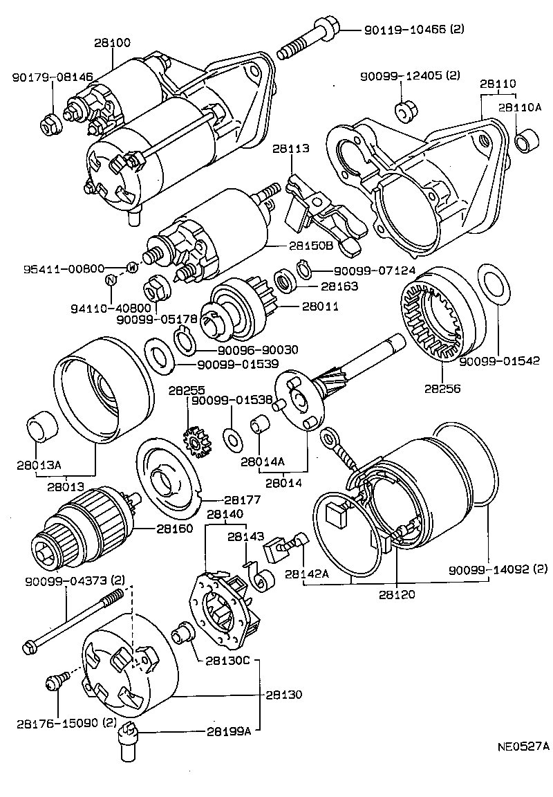 28199-70020 PROTECTOR, DUST STARTER product image