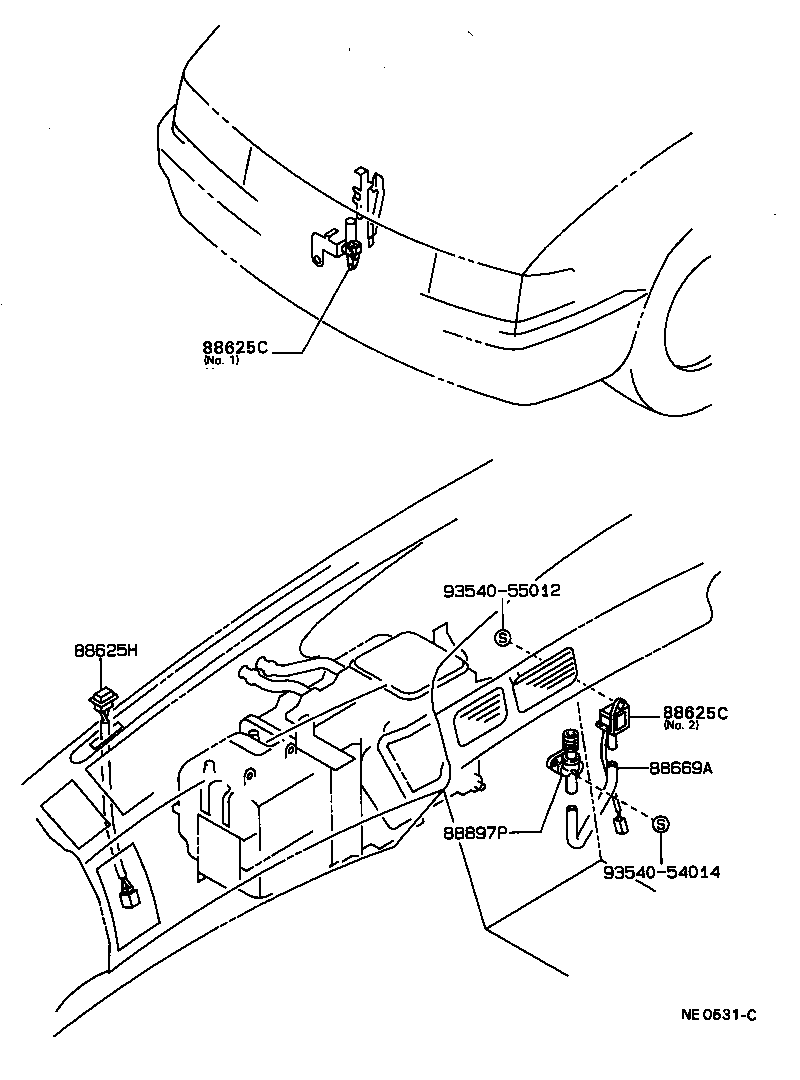 55900-12490 CONTROL ASSY, HEATER OR BOOST VENTILATOR product image