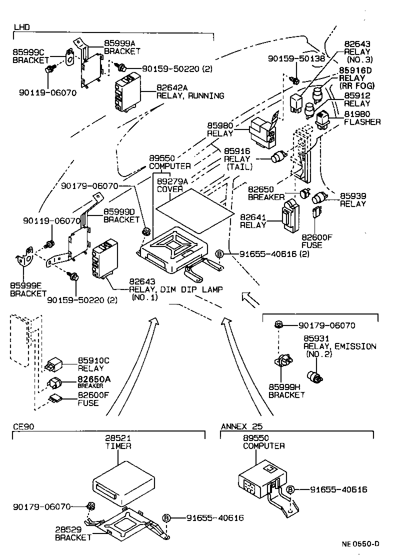 89466-12010 GASKET, OXYGEN SENSOR product image