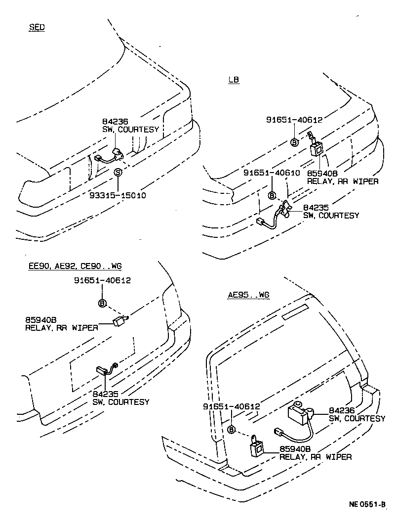 89466-12010 GASKET, OXYGEN SENSOR product image