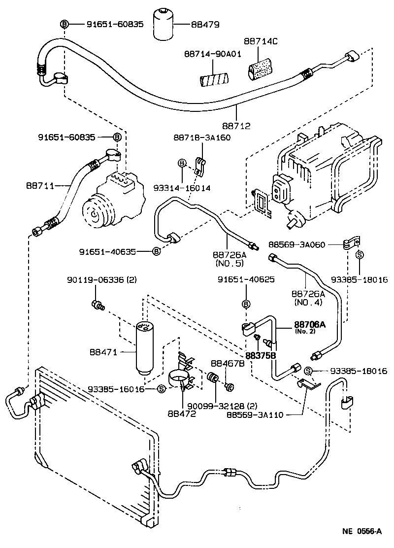 88470-30490 RECEIVER & DRYER ASSY, COOLER product image