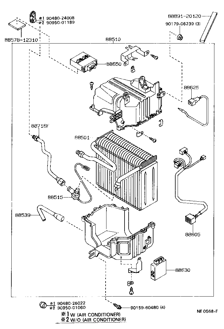 88529-20290 TRAY, COOLING BOX product image