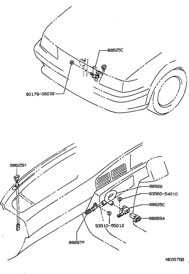 88625-20210 THERMISTOR, COOLER product image
