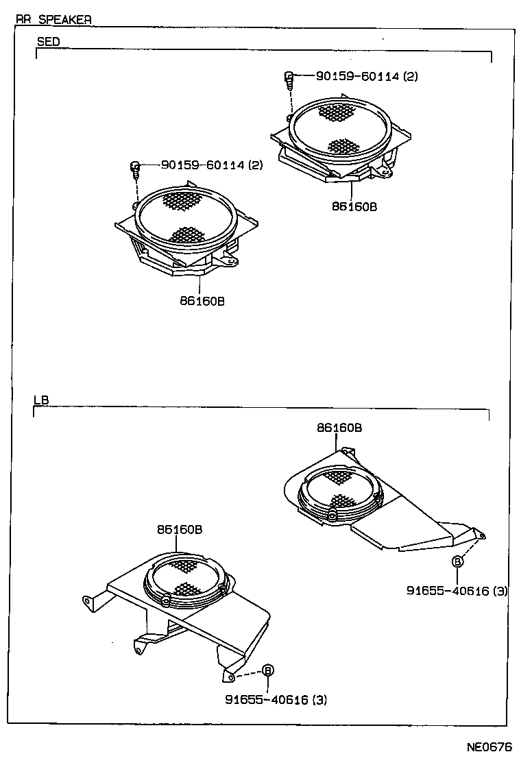 86150-20130 SPEAKER ASSY, W/BOX, NO.1 product image