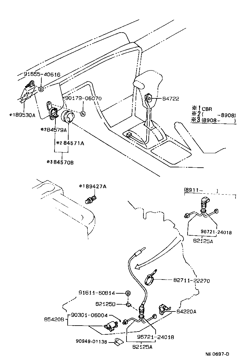 82125-20140 WIRE, TRANSMISSION product image
