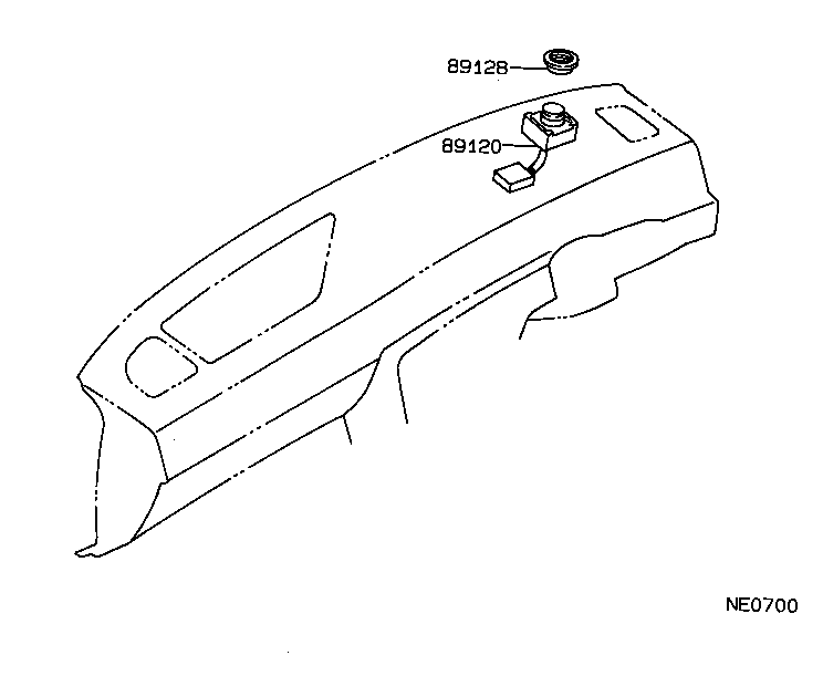 89128-32010-03 NUT, CONLIGHT SCANNER product image