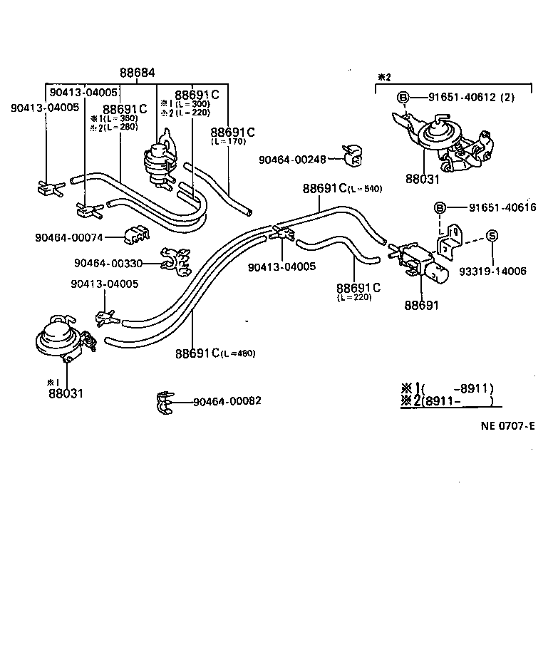 88606-20110 DIAPHRAGM SUB-ASSY, COOLER product image