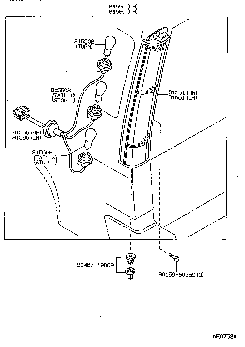 Thumbnail 3 for 81550-1A461