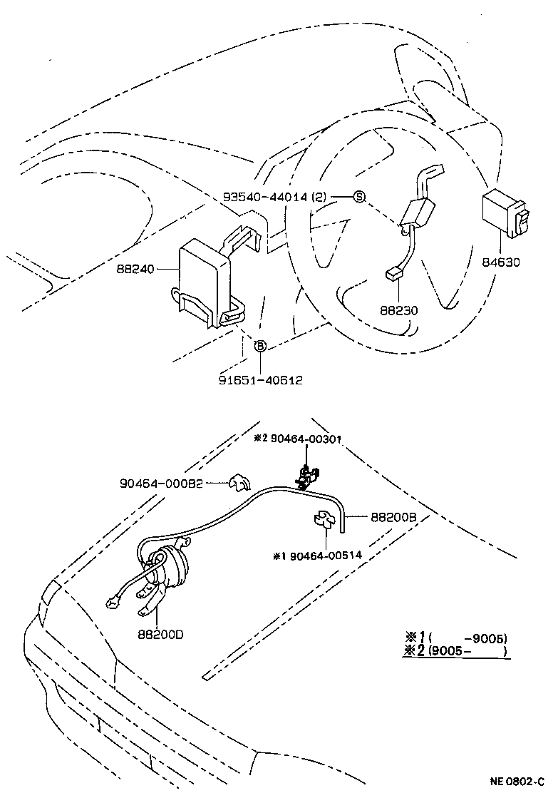 88230-20120 SWITCH ASSY, CRUISE CONTROL(AUTO DRIVE) CONTROL product image