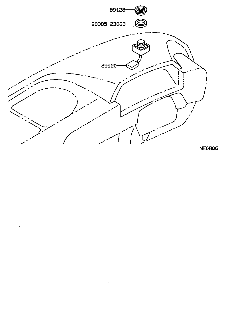 89120-32010 SENSOR, AUTOMATIC LIGHT CONTROL product image