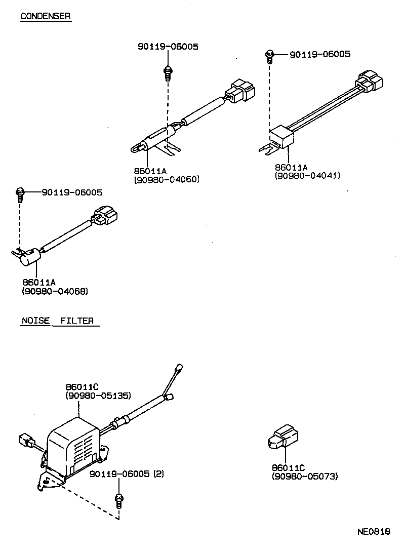 86120-20650 RECEIVER ASSY, RADIO product image