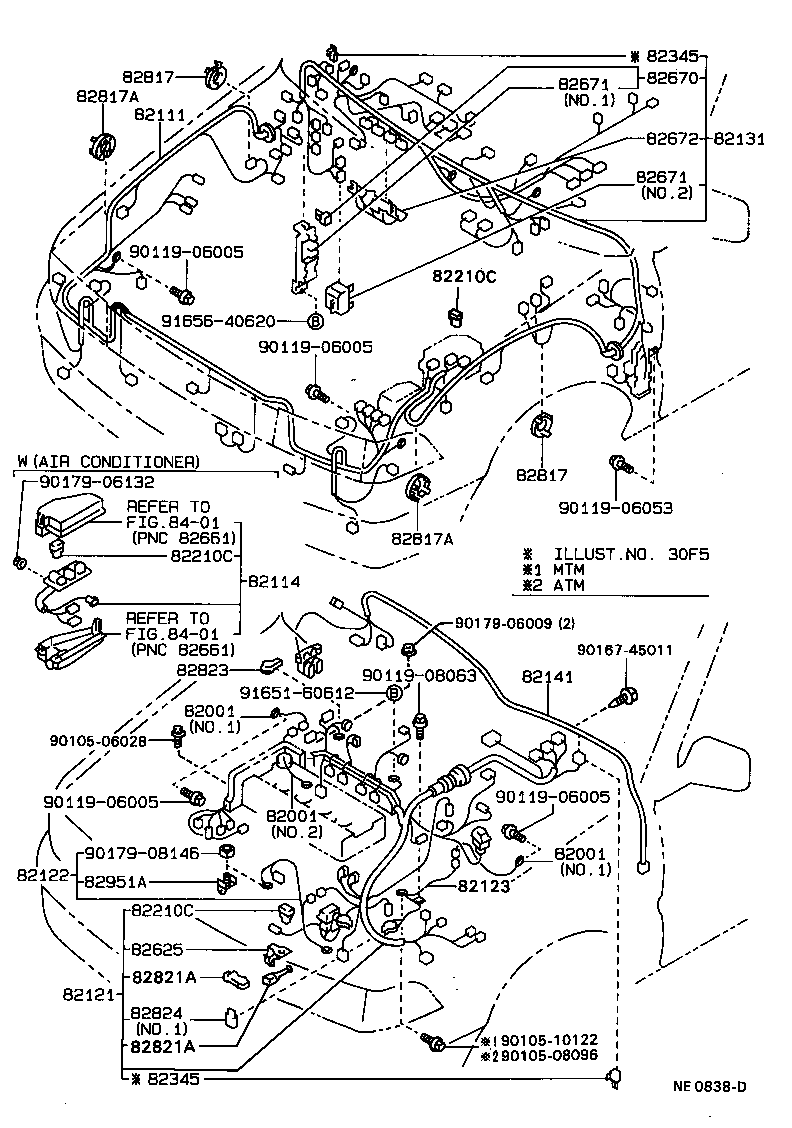 82121-1H040 WIRE, ENGINE product image