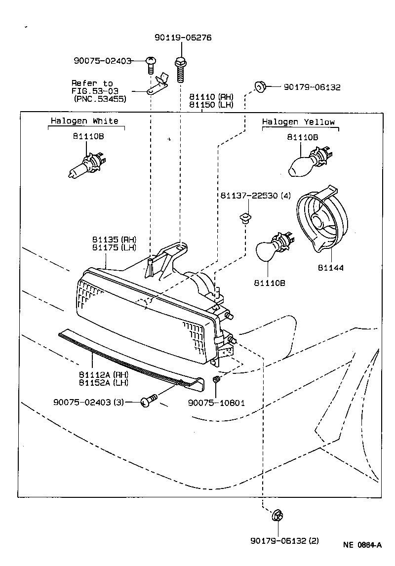 81110-1A720 HEADLAMP ASSY, RH product image