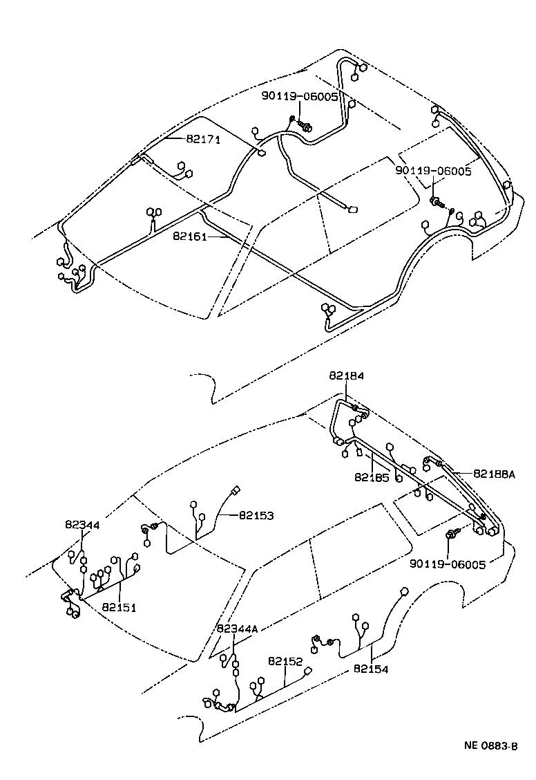 82121-1A641 WIRE, ENGINE product image