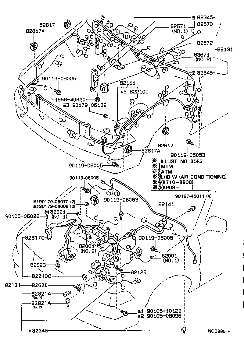 82121-1A321 WIRE, ENGINE product image