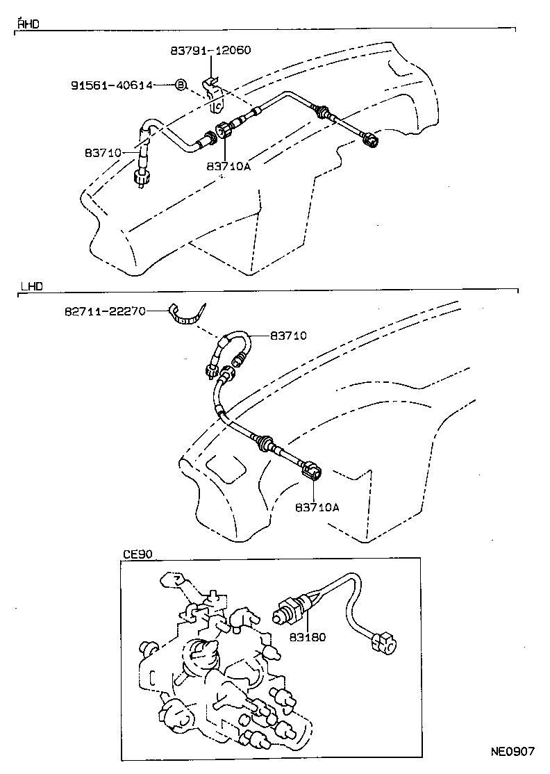 83243-1A151 GAGE ASSY, FUEL RECEIVER product image