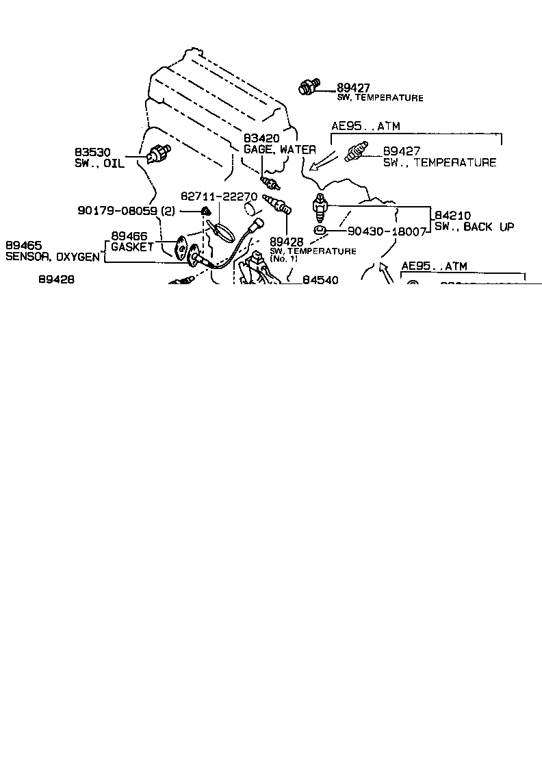 83320-80113 GAGE ASSY, FUEL SENDER product image
