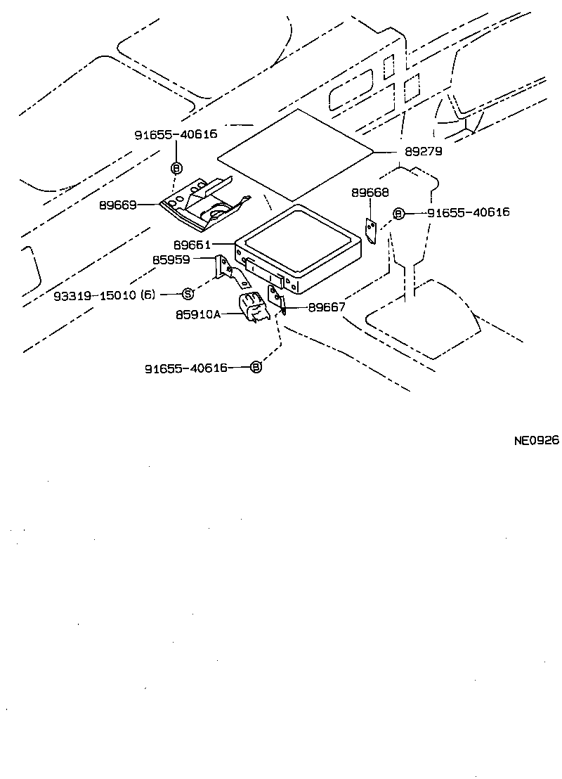 89452-20080 SENSOR, THROTTLE POSITION (FOR E.F.I.) product image