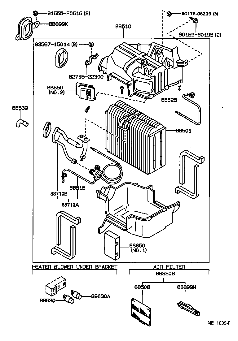 88515-22120 VALVE, COOLER EXPANSION product image