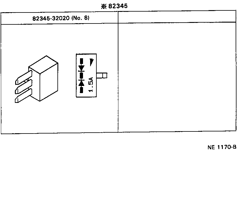 82131-1E280 WIRE, COWL product image