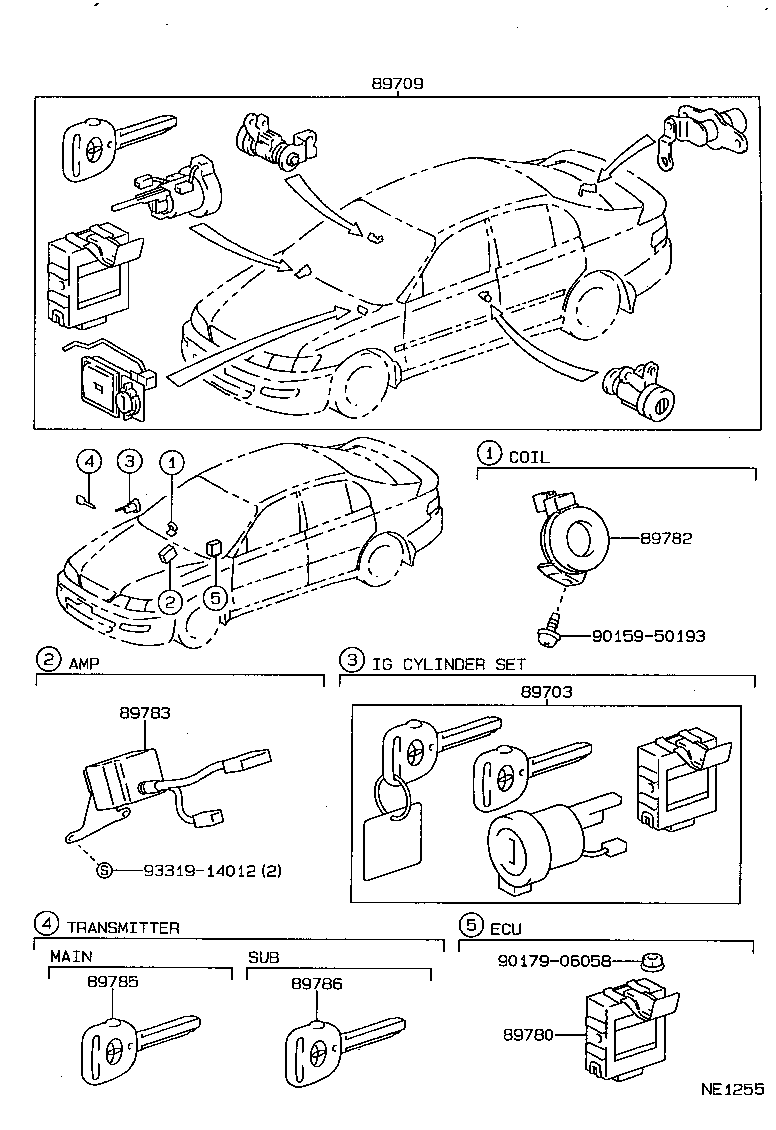 89780-20080 COMPUTER ASSY, TRANSPONDER KEY product image