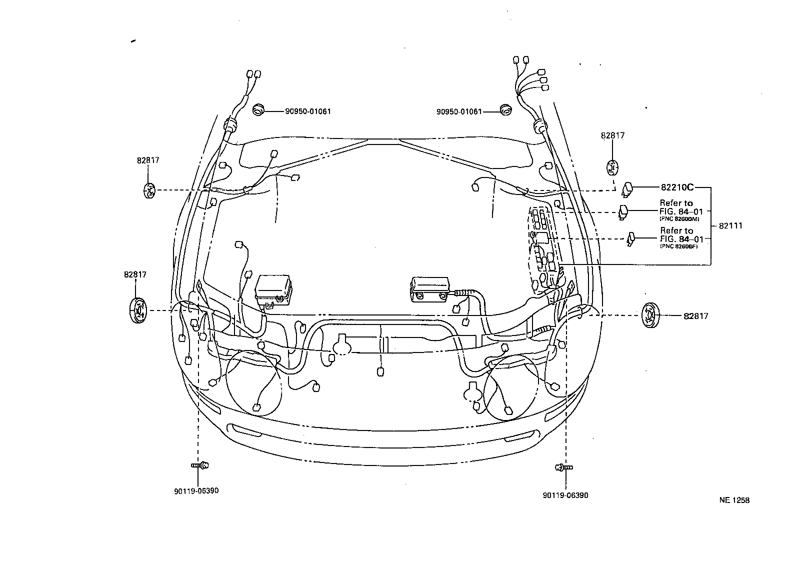 82151-2D740 WIRE, FRONT DOOR, RH product image