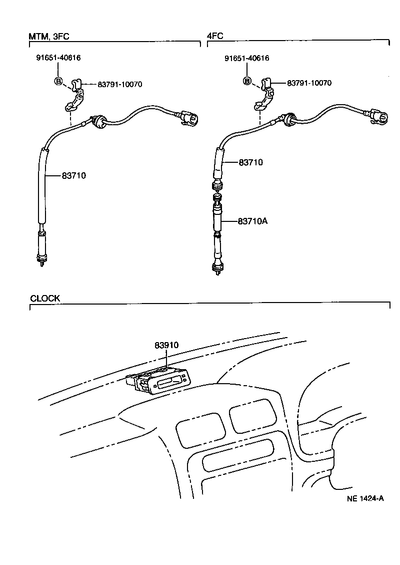 83841-10100 CASE, COMBINATION METER product image