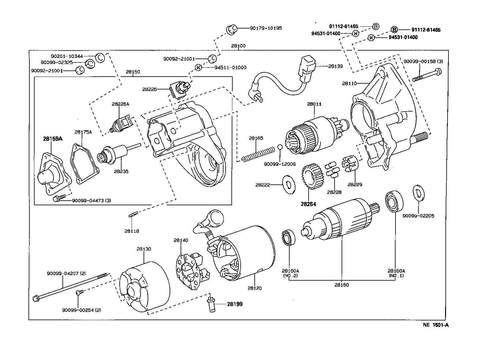 28150-58010 SWITCH ASSY, MAGNET STARTER product image