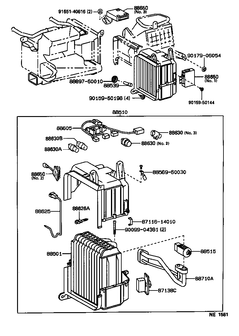 88650-60211 AMPLIFIER ASSY, COOLER STABILIZER product image