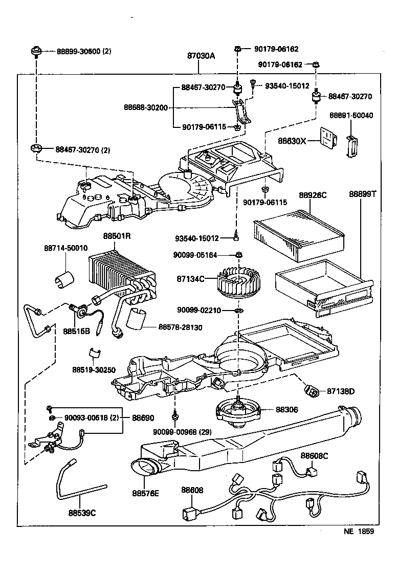 88515-30660 VALVE, COOLER EXPANSION product image