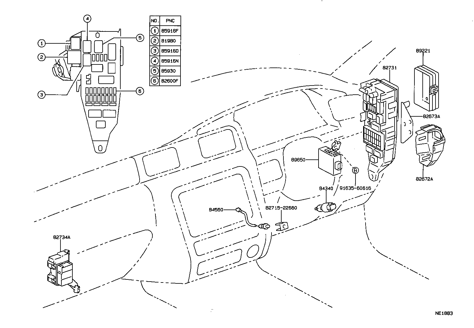 55905-30290 KNOB SUB-ASSY, CONTROL product image