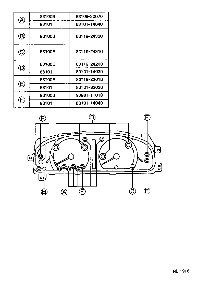 83181-32020 SENSOR, SPEEDOMETER product image